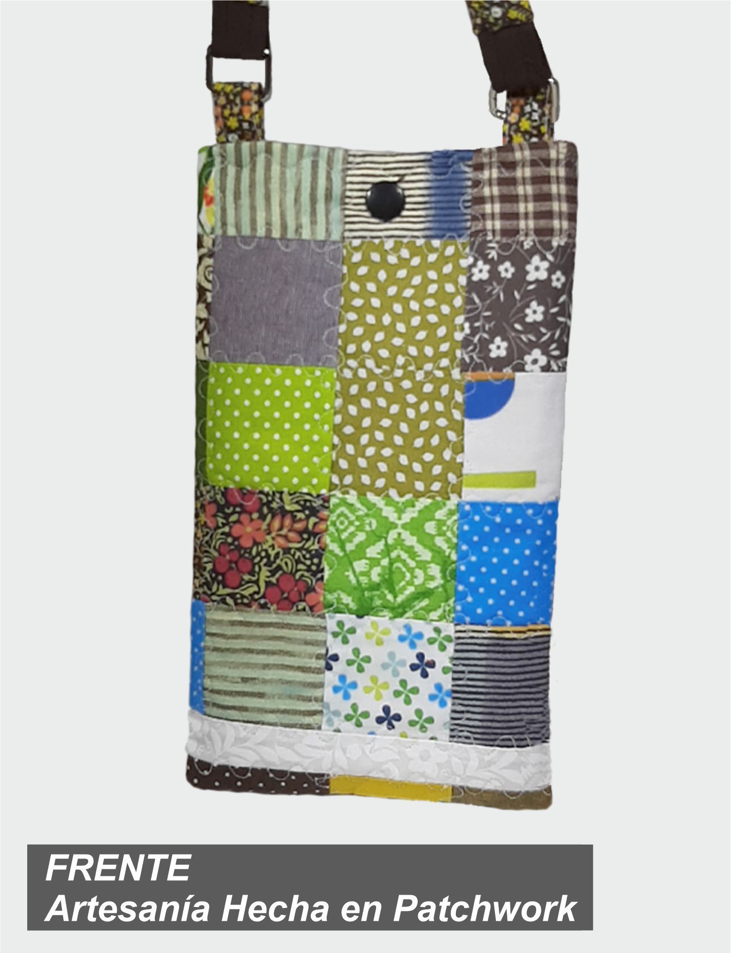 2 FRENTE JBE-03-0015 BOLSO EN PATCHWORK 12 X 20 cm