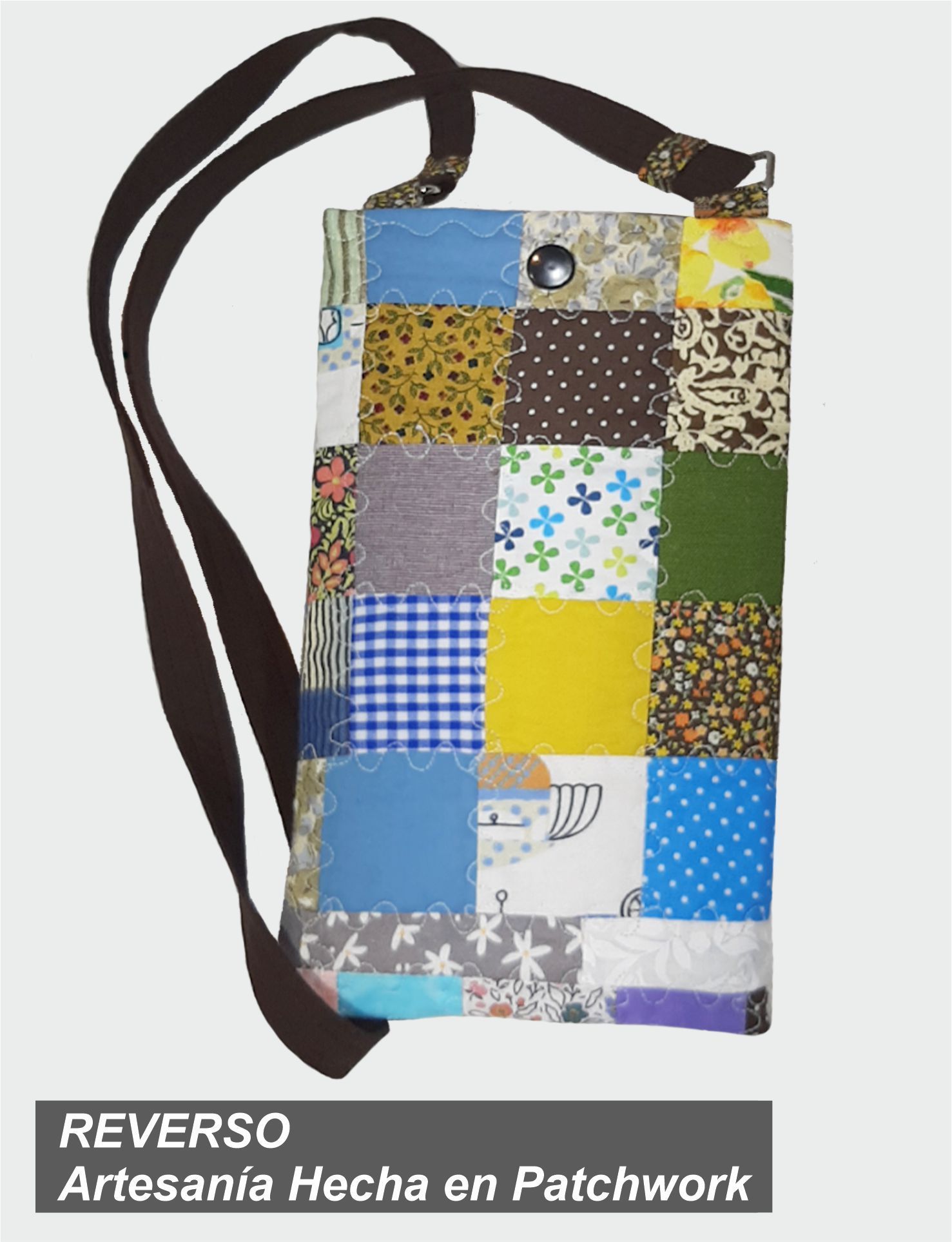3 REVERSO JBE-03-0015 BOLSO EN PATCHWORK 12 X 20 cm