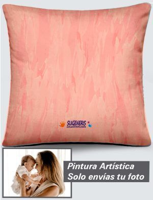 Cojín Personalizado a 360º, 45X45 cm. en Terciopelo. PC501-4545A001-002