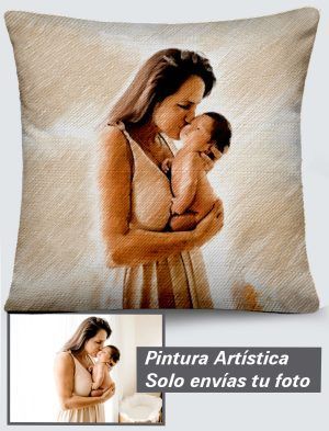 Cojín Personalizado a 360º, 45X45 cm. en Terciopelo. PC501-4545A017-002