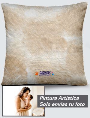 Cojín Personalizado a 360º, 45X45 cm. en Terciopelo. PC501-4545A017-002