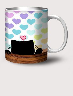 Taza de cerámica blanca  EC551-3300A015-001