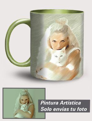 Taza de cerámica Bicolor Personalizada PC551-3300A003-002