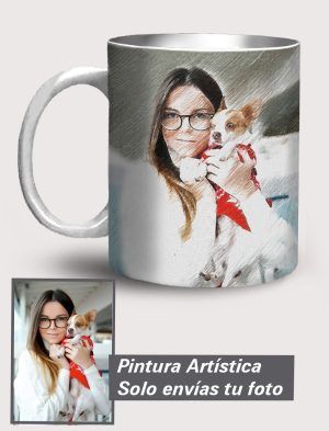 Taza de cerámica blanca Personalizada PC551-3300A014-001