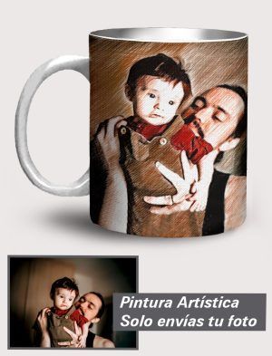 Taza de cerámica blanca Personalizada PC551-3300A015-001