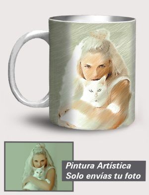 Taza de cerámica blanca Personalizada PC551-3300A003-001