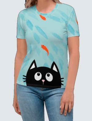 Camiseta Mujer – Diseñada con Imagen a 360º  EC001-001A008