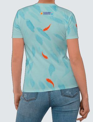 Camiseta Mujer – Diseñada con Imagen a 360º  EC001-001A008