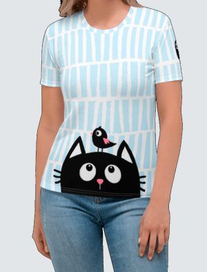 Camiseta Mujer – Diseñada con Imagen a 360º  EC001-001A009