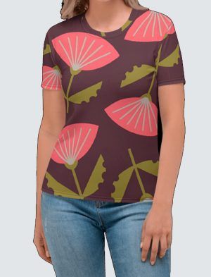 Camiseta Mujer – Diseñada con Imagen a 360º  EC001-001A012