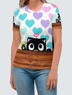 Camiseta Mujer – Diseñada con Imagen a 360º  EC001-001A015
