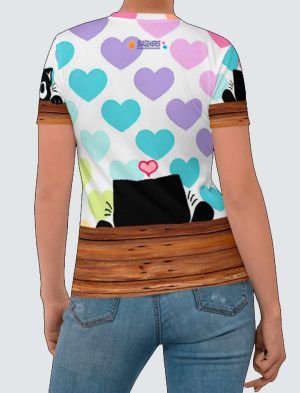 Camiseta Mujer – Diseñada con Imagen a 360º  EC001-001A015