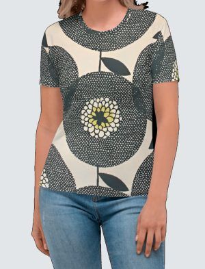 Camiseta Mujer – Diseñada con Imagen a 360º  EC001-001A017