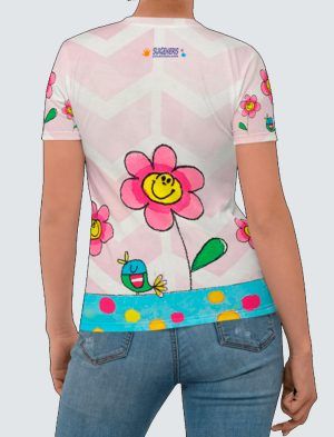 Camiseta Mujer – Diseñada con Imagen a 360º  EC001-001A021