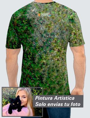 Camiseta Hombre – Personalizada con Pintura Artística 360º  PC001-002A019