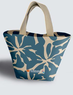 Bolso diseñado a 360º, 36 X 27 X 14 cm. en tejido cordurè de excelente calidad. EC503-1001A035-001