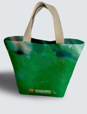 Bolso Personalizado con pintura artística de tu imagen a 360º, 36 X 27 X 14 cm. en tejido cordurè de excelente calidad. PC503-1001A011-001